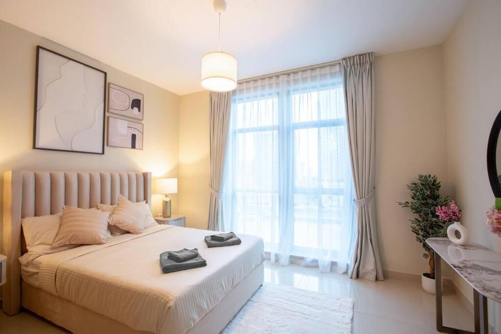 Lux 1Br 2 Min To Burj Khalifa Dubai Exterior foto
