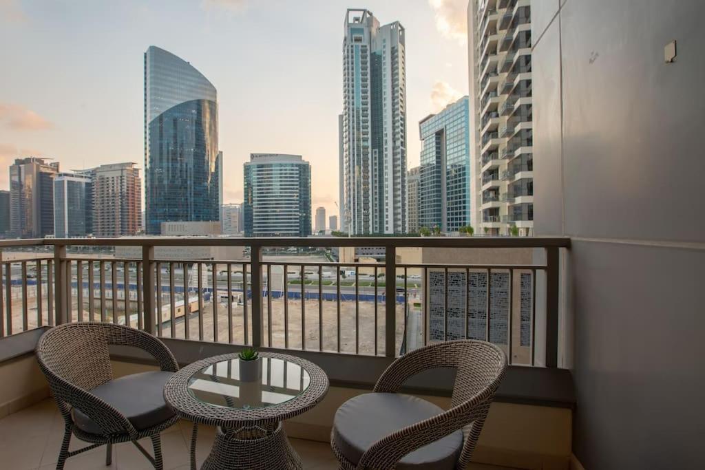 Lux 1Br 2 Min To Burj Khalifa Dubai Exterior foto